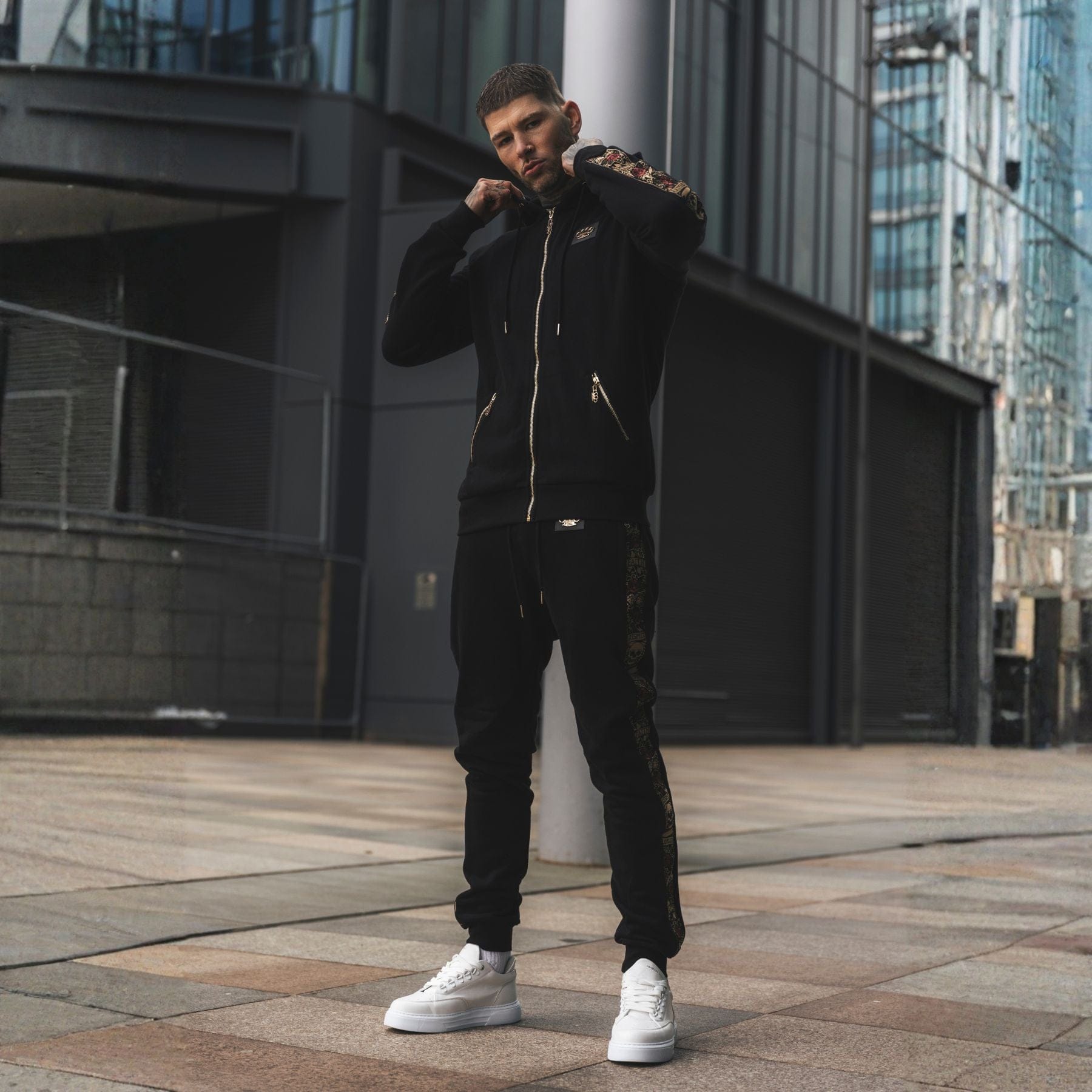 LFR Tracksuit jogger - Black/black