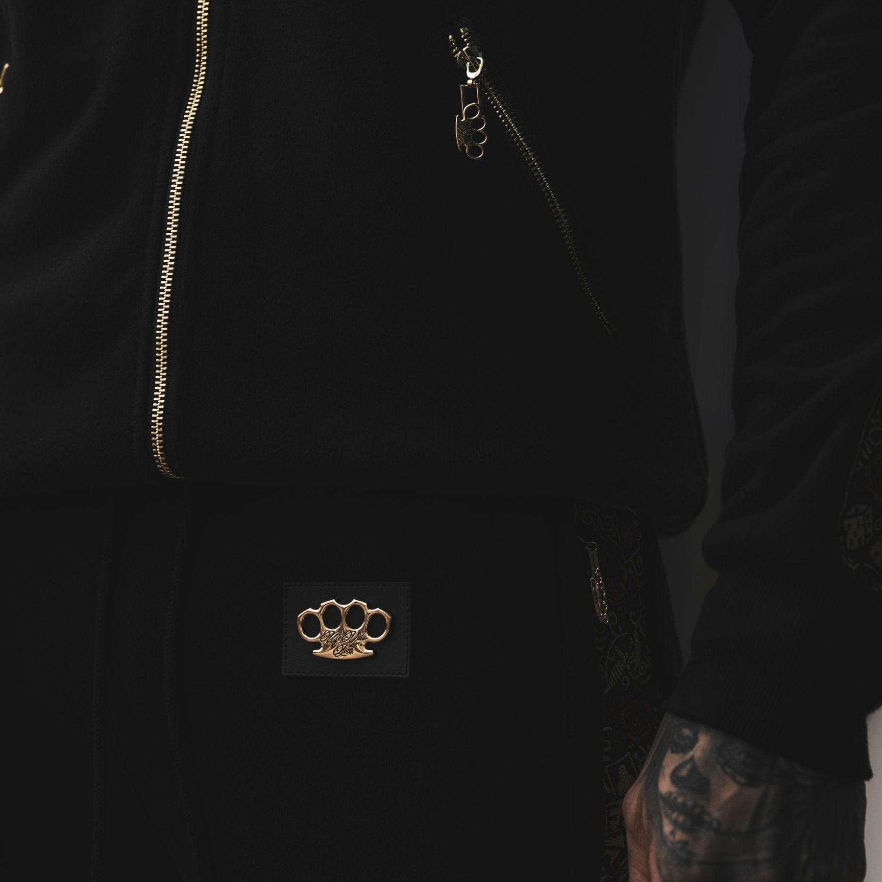 LFR Tracksuit hoodie - Black/black