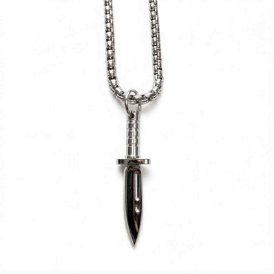 Knife chain - silver