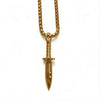 Knife chain - gold