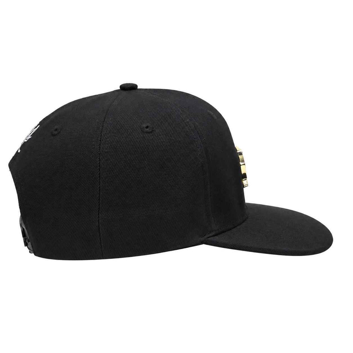 Gorra Snapback clásica de MVL, negra/negra