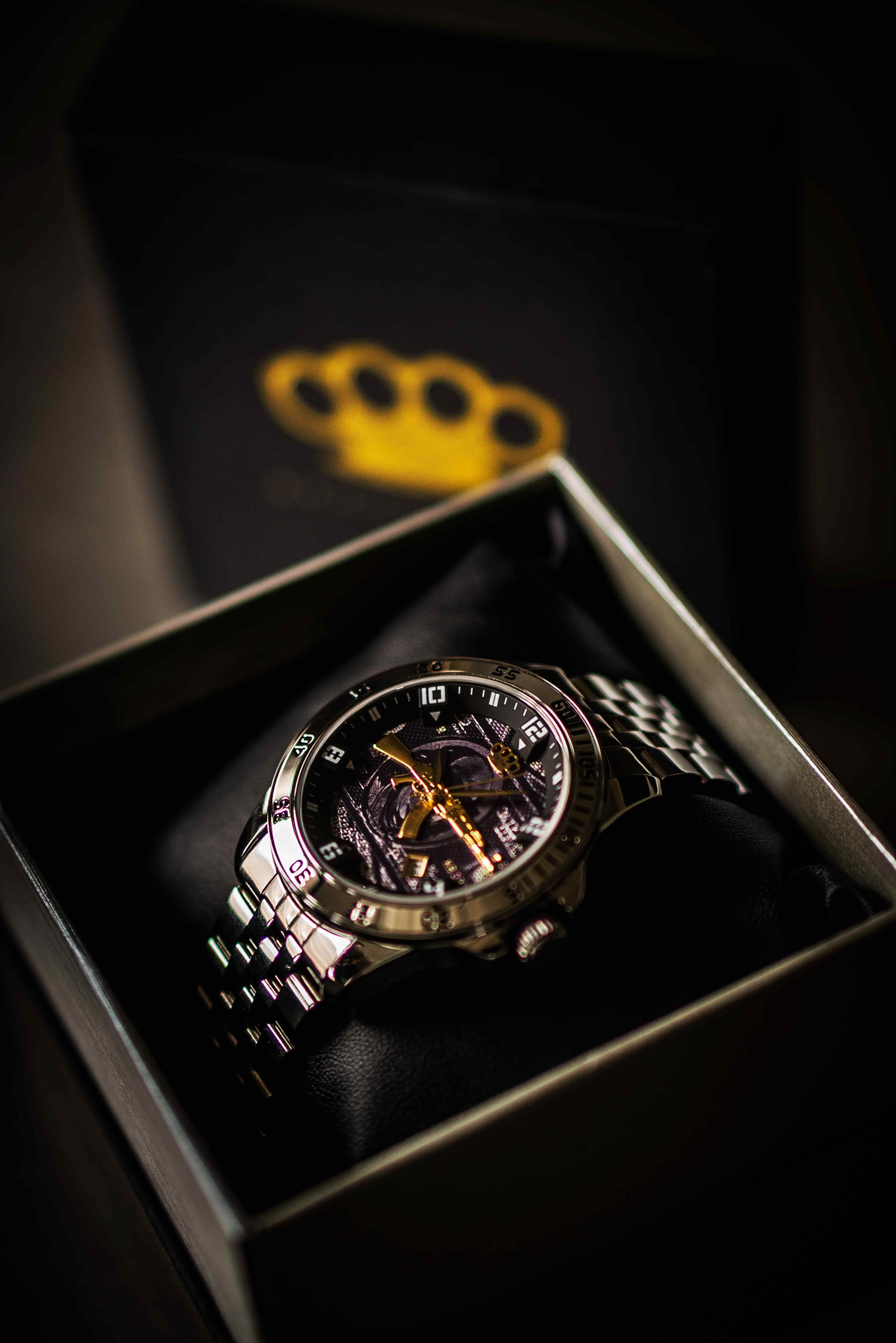 MVL "AK47" Automatic wrist watch - silver