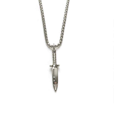 Knife chain - silver