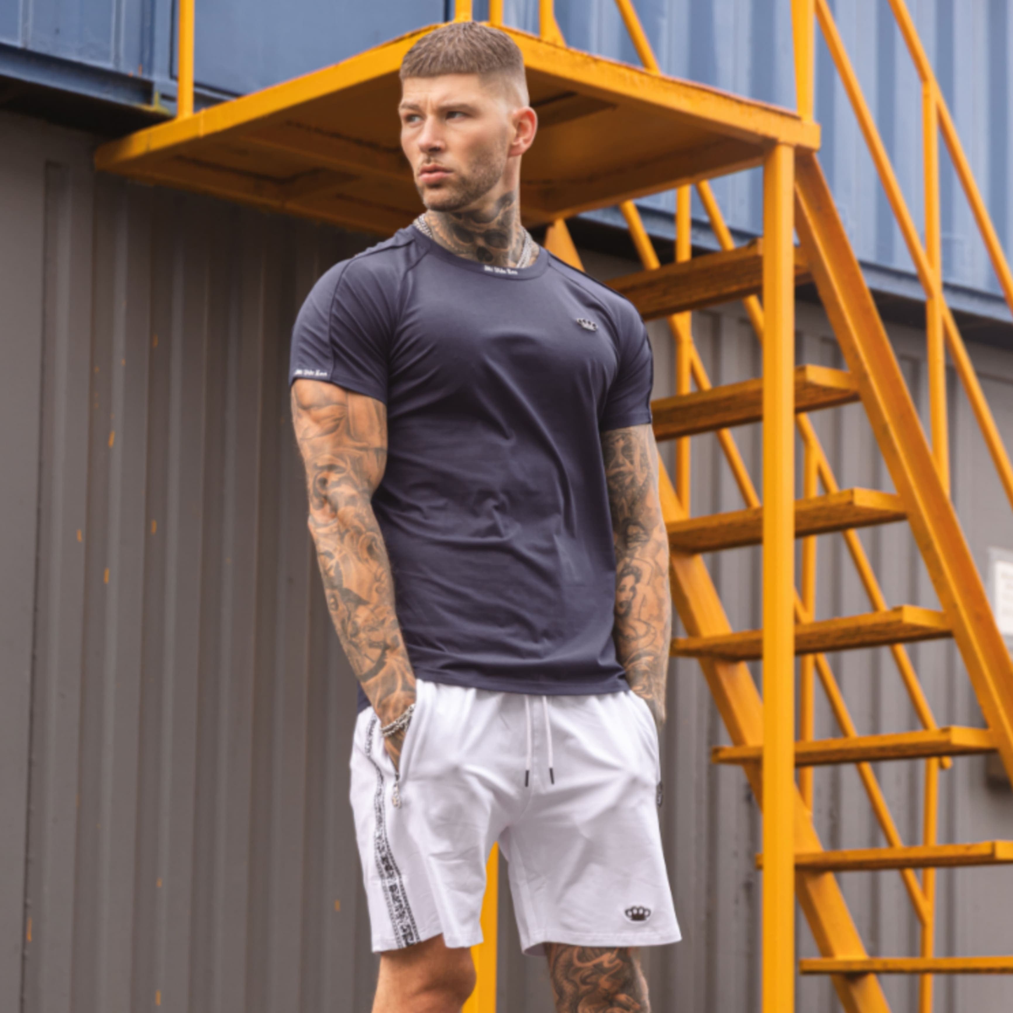 MVL Basic-Hemd - marineblau