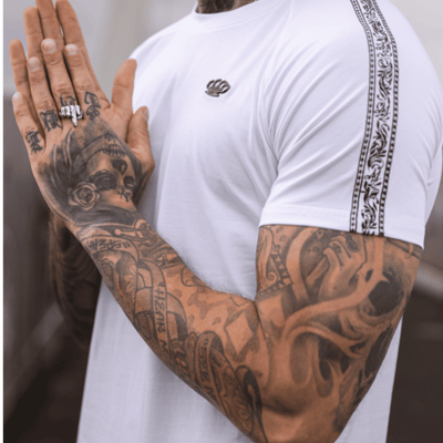 Maglietta MVL Meander - bianca