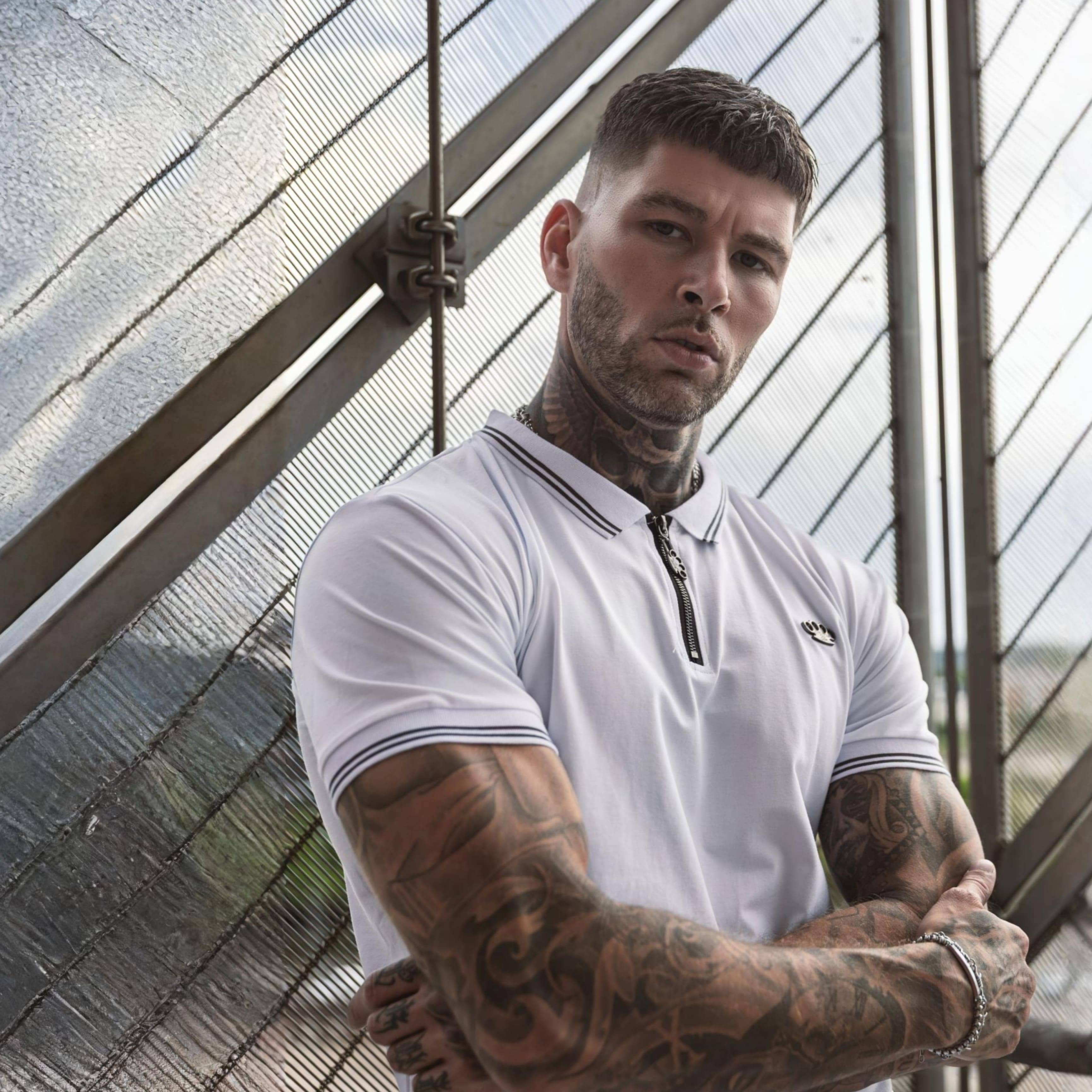 Polo MVL "Eagle" - blanca