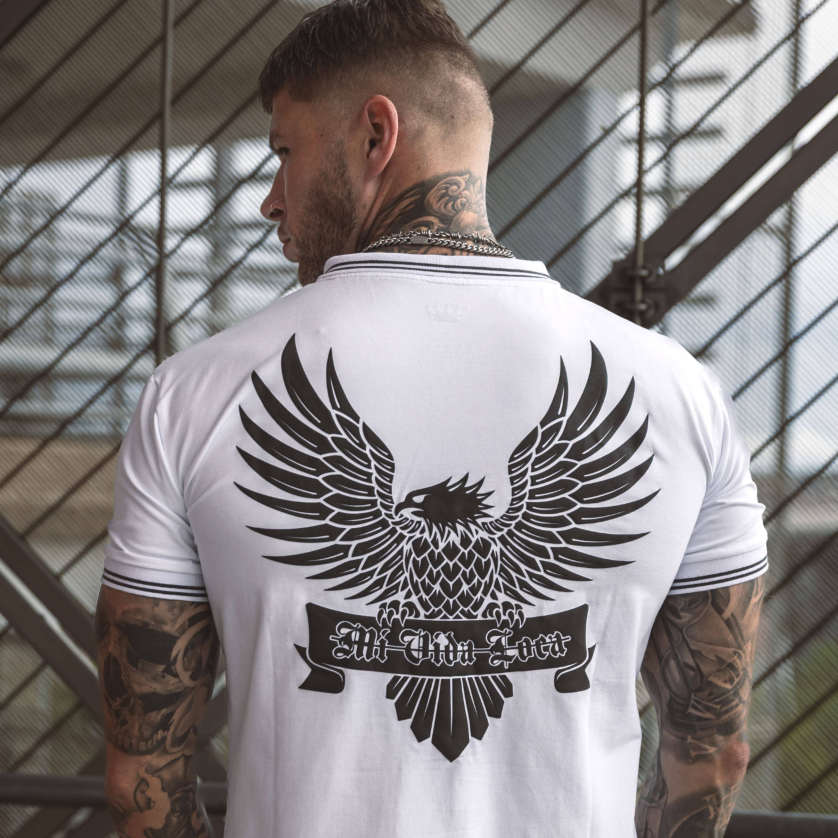 Polo MVL "Eagle" - blanca