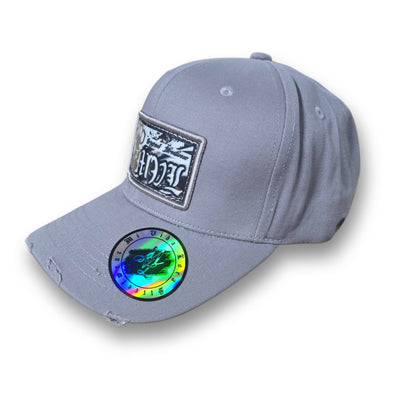 MVL Original streetwear curved cap - grey
