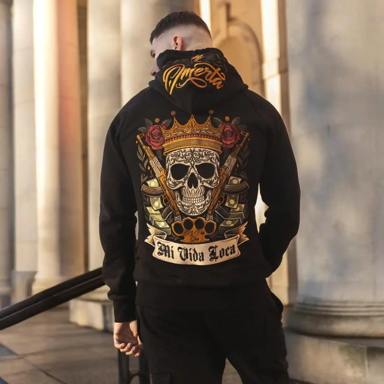 Felpa con cappuccio MVL "AK King" ISCRIZIONE IN LISTA D'ATTESA