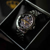 MVL "AK47" Automatic wrist watch - silver