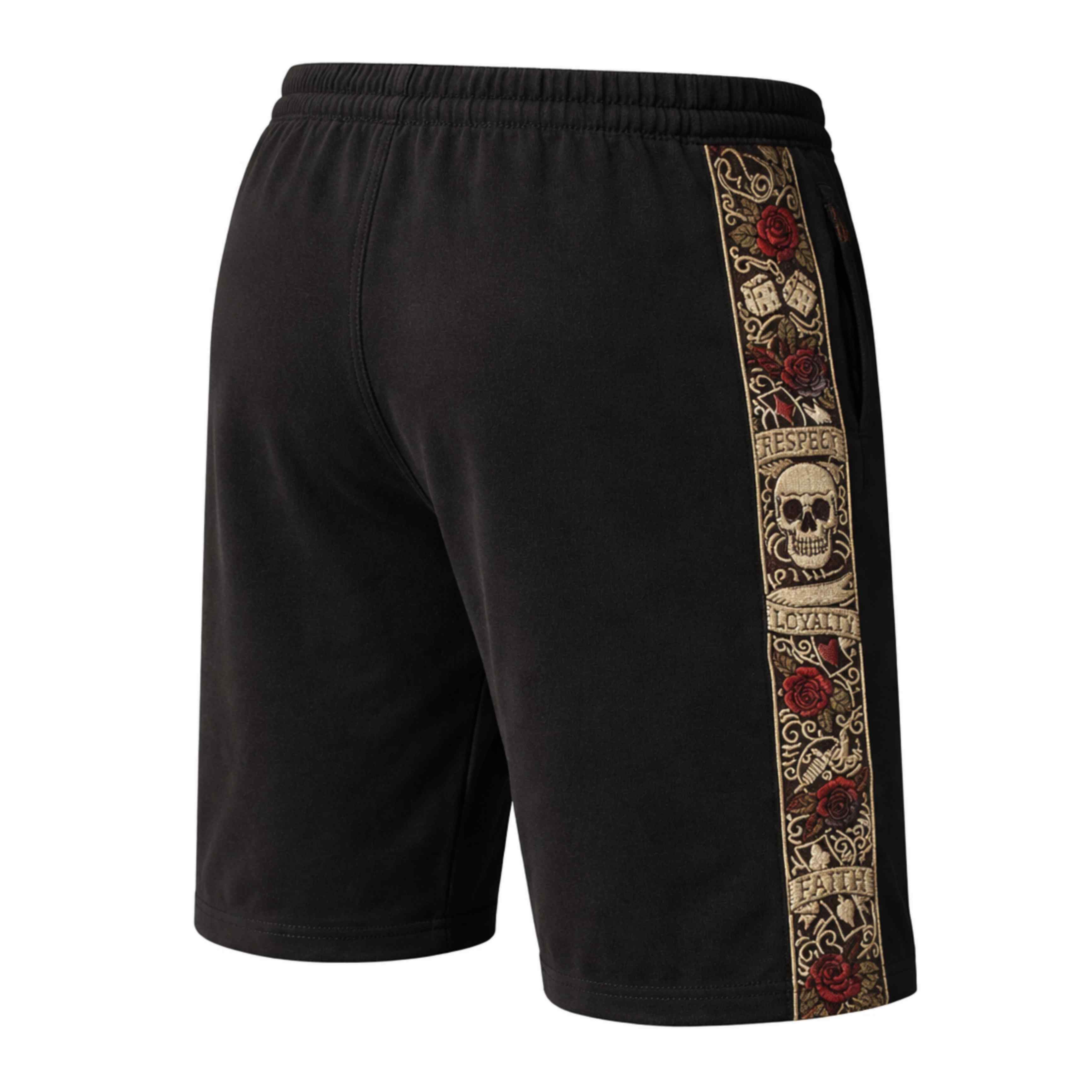 Short de jogging LFR - noir/multicolore