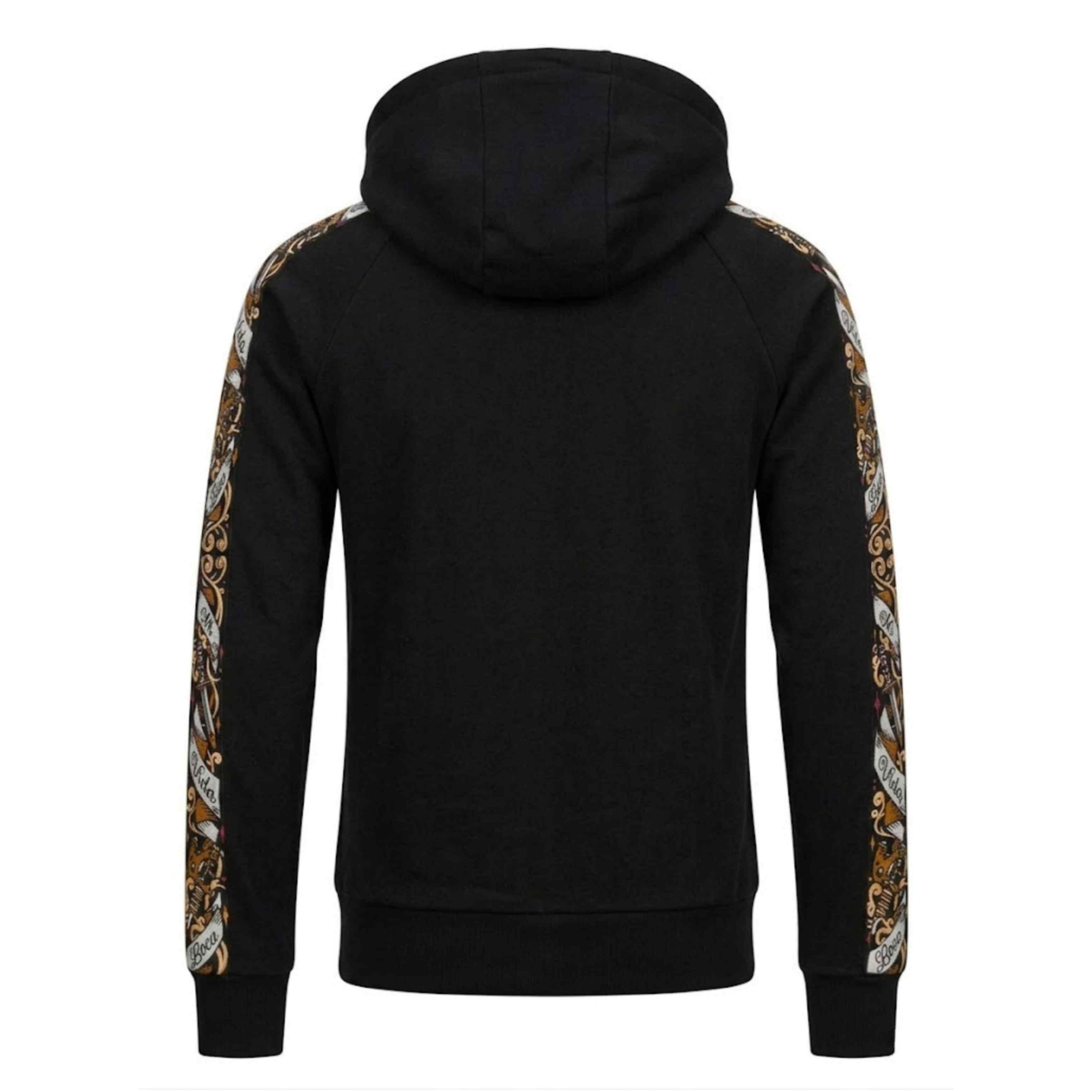 Bluza dresowa Savage z bogatymi zdobieniami – czarna