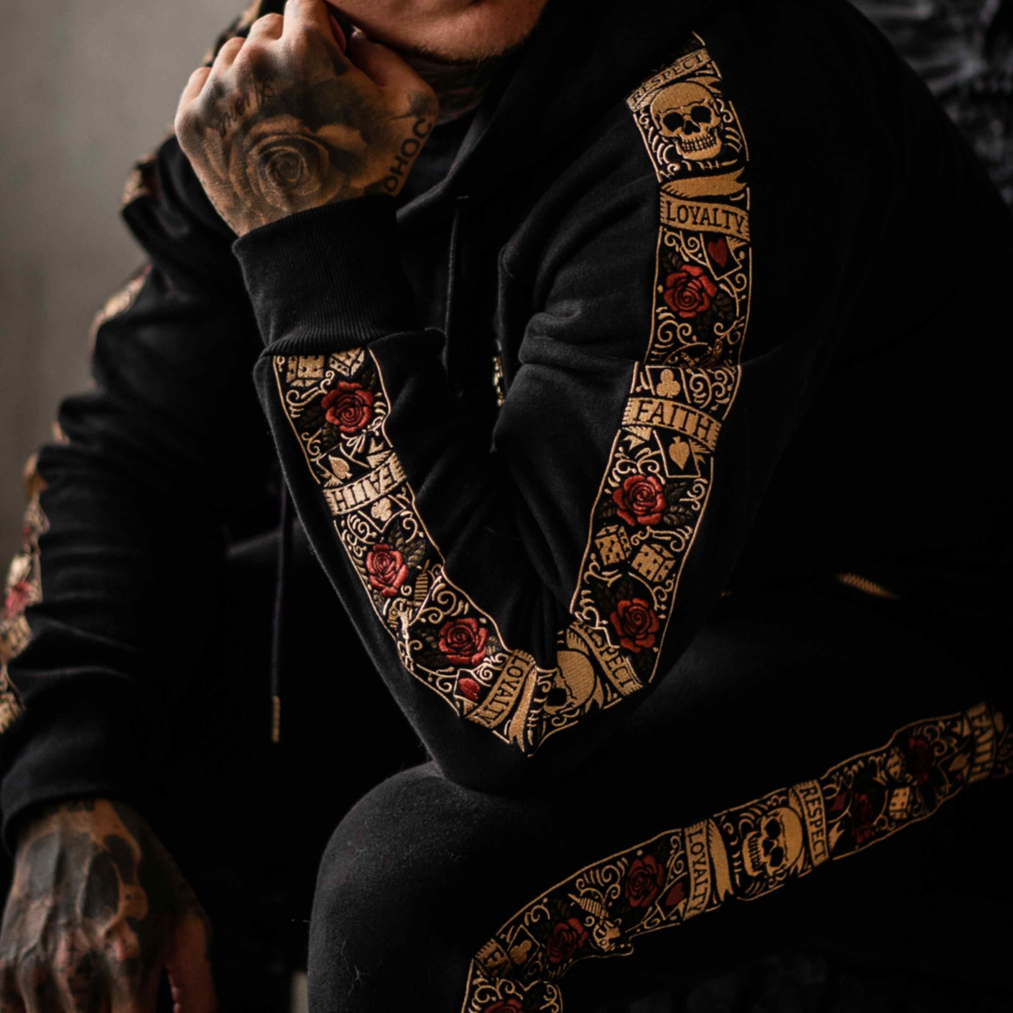 LFR Sports Suit Hoodie - Black/Color