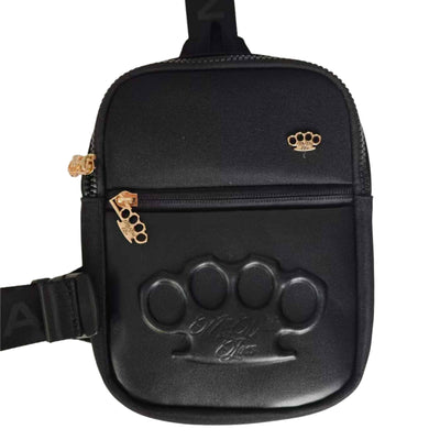 Brass knuckles messengerbag