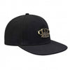 Gorra Snapback clásica de MVL, negra/negra