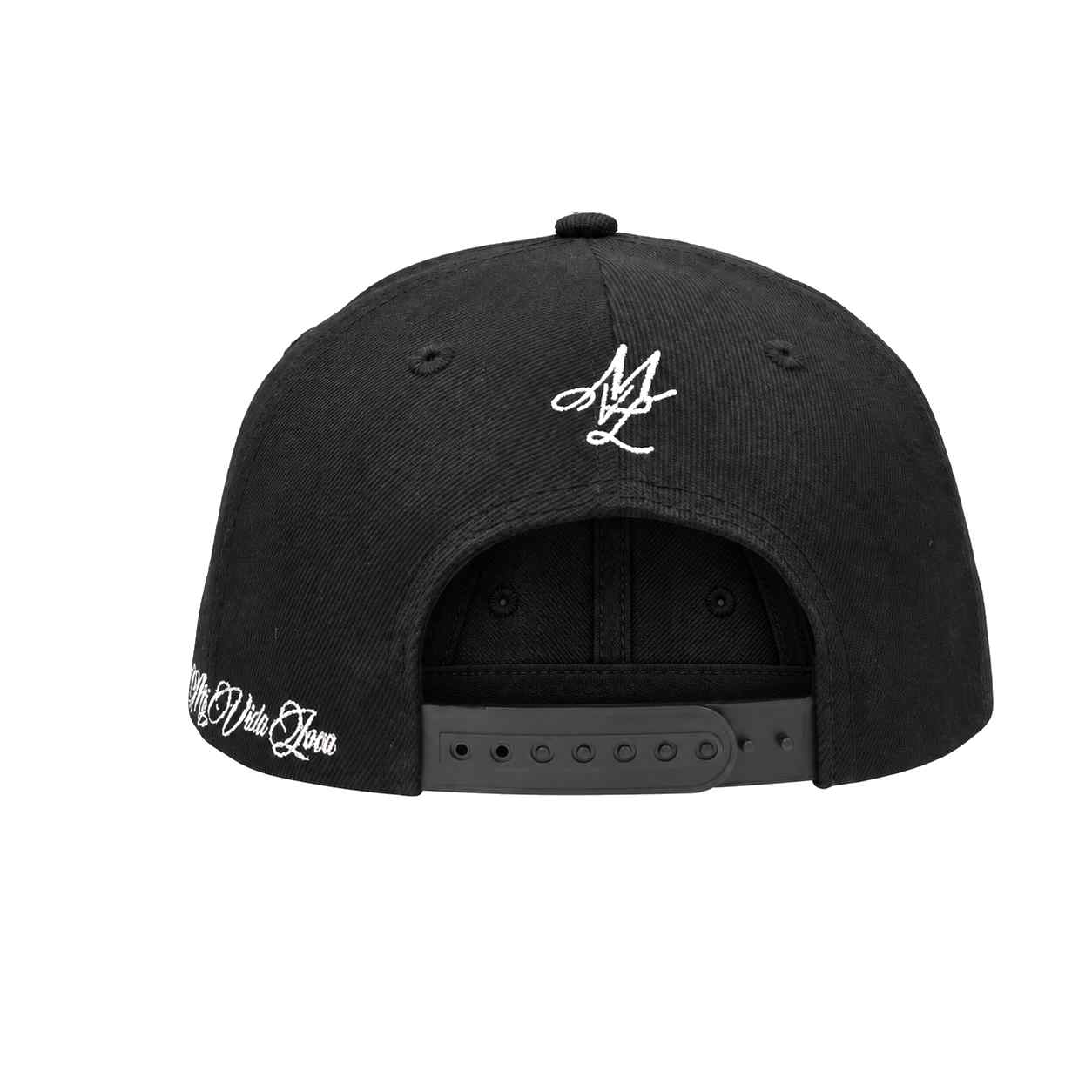 Gorra Snapback clásica de MVL, negra/negra