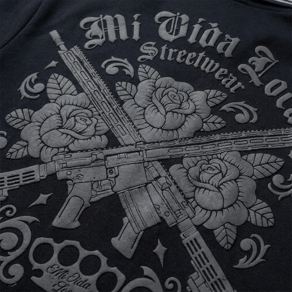 AR15 polo - black