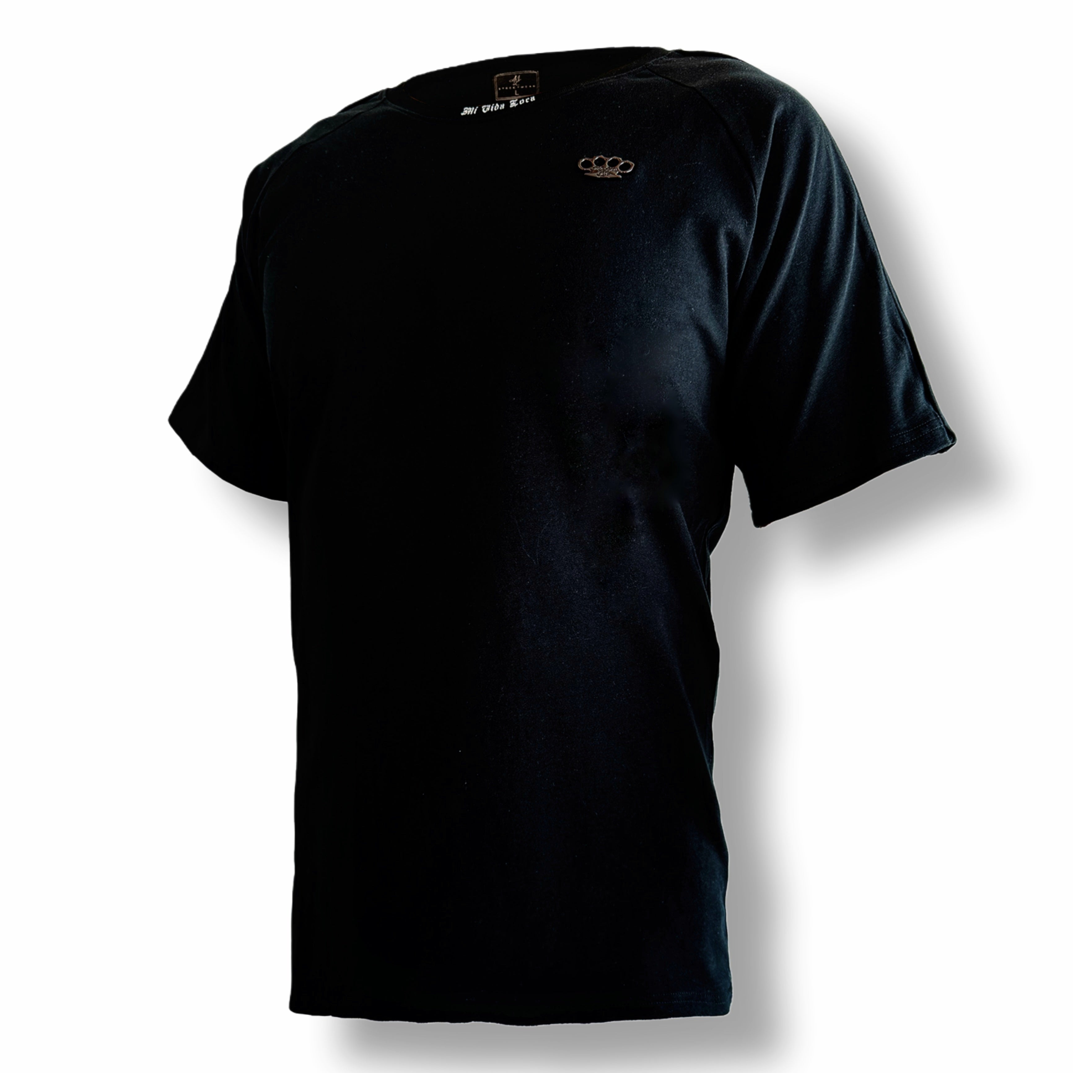 Camiseta básica MVL - negra (OVERSIZED)