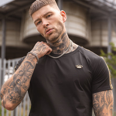 Maglietta MVL Meander - nera