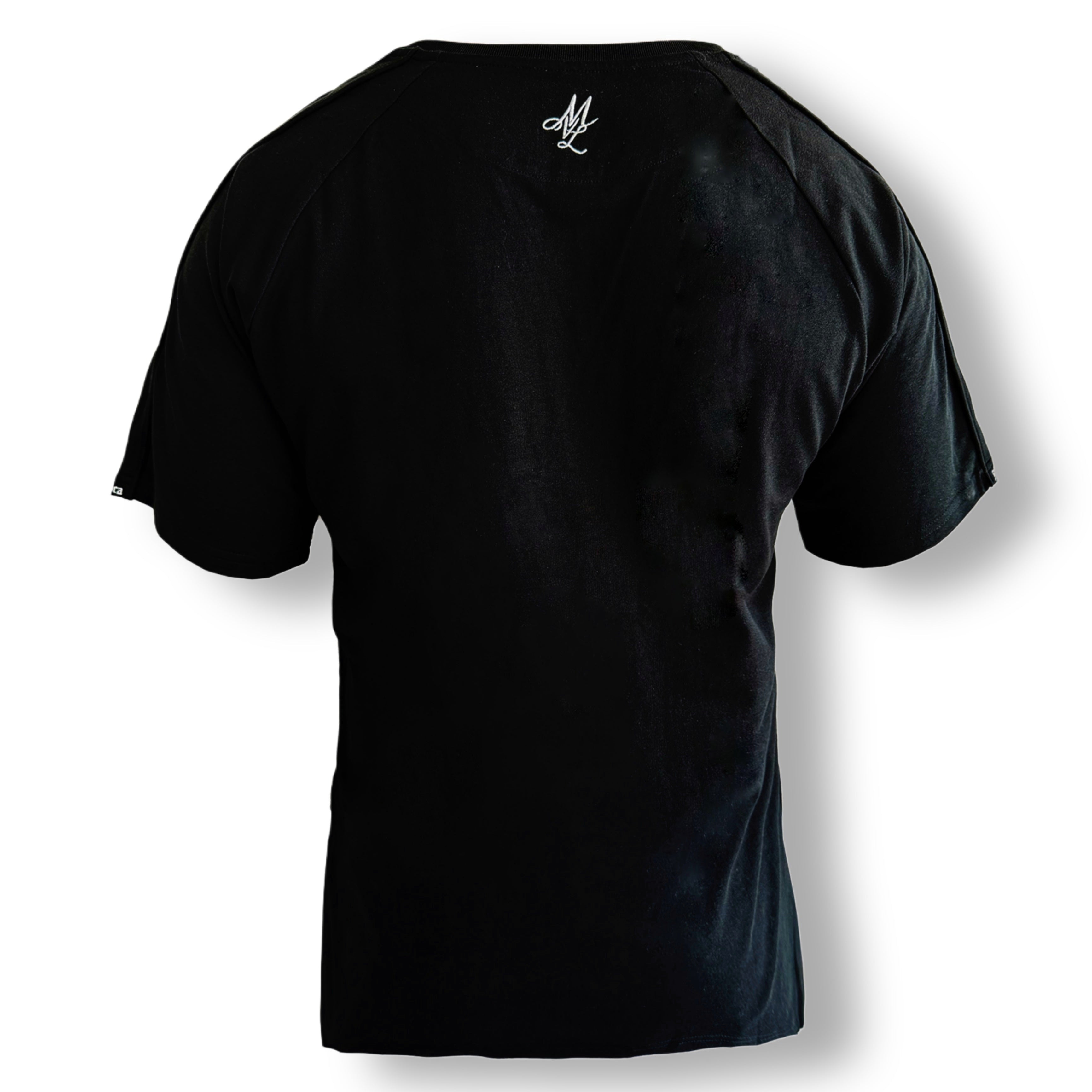 Camiseta básica MVL - negra (OVERSIZED)