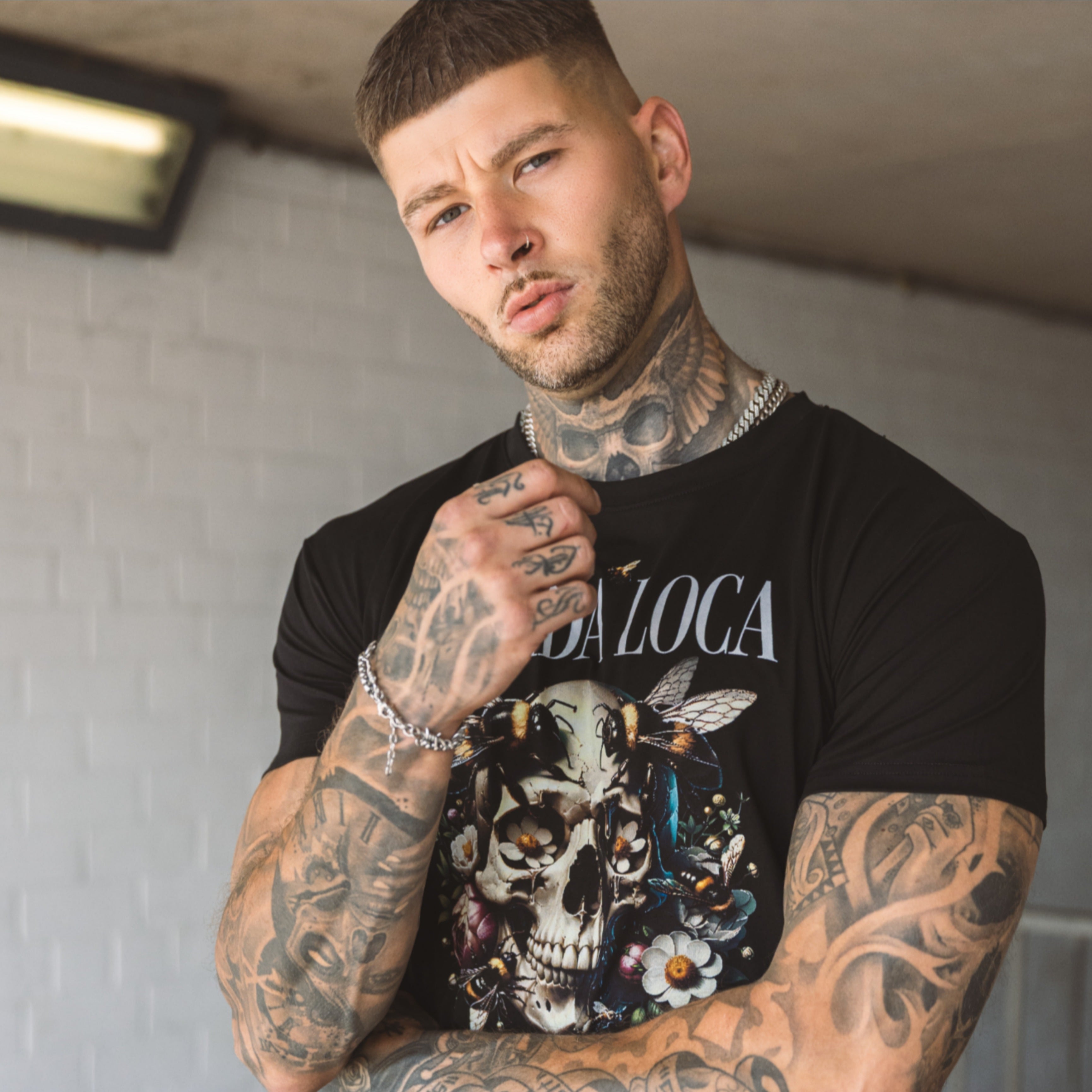 MVL Fauna skull T-shirt