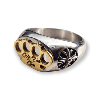 Anillo con logo MVL - plata
